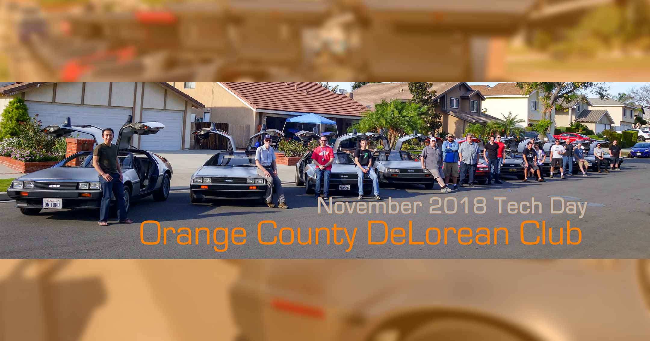 Orange County DeLorean Club November 2018 Tech Day | OCDeLoreans.com